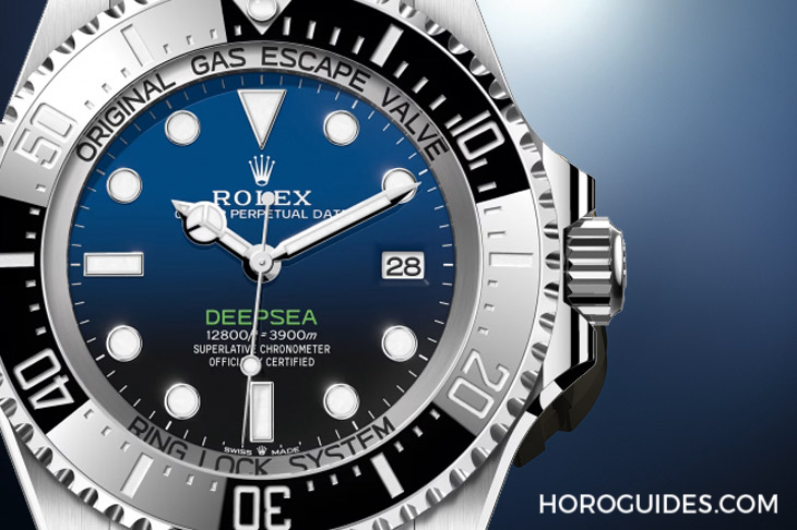 ROLEX - 戴上手保证很有感：劳力士水鬼王第一款贵金属材质Deepsea 136668LB