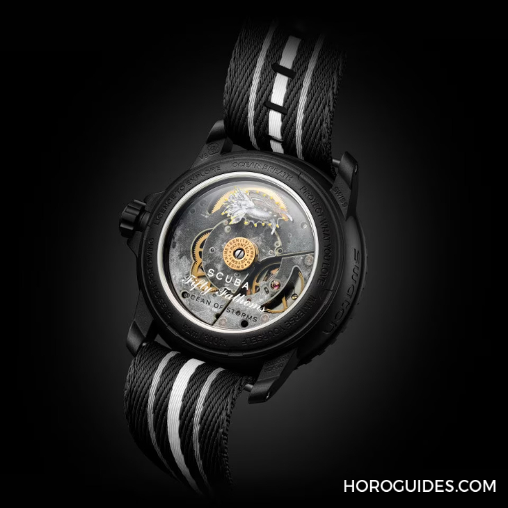 太惊喜!更贴近五十噚腕表神韵的黑色调Blancpain × Swatch联名表款「Ocean of Storm」现身-复刻表