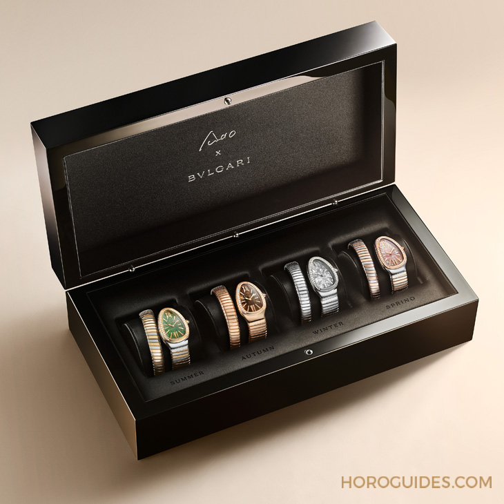 安藤忠雄为Serpenti出手了、全球最薄陀飞轮机芯黑化上阵|BVLGARI W&W 2024速览-复刻表