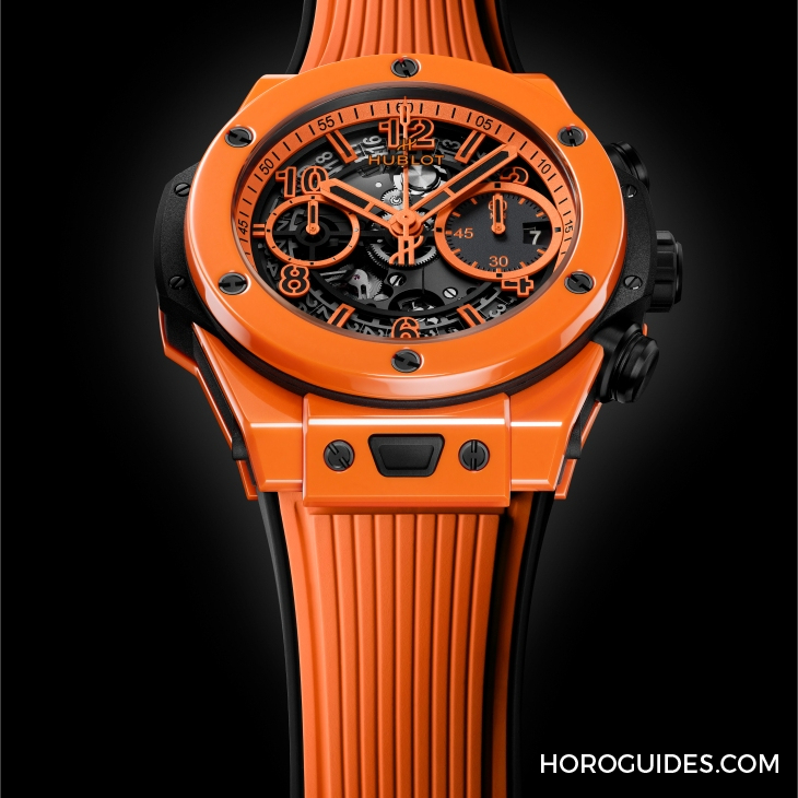 今夏最时尚的色彩! HUBLOT推出全新Big Bang Unico Orange Ceramic橙色陶瓷腕表-复刻表