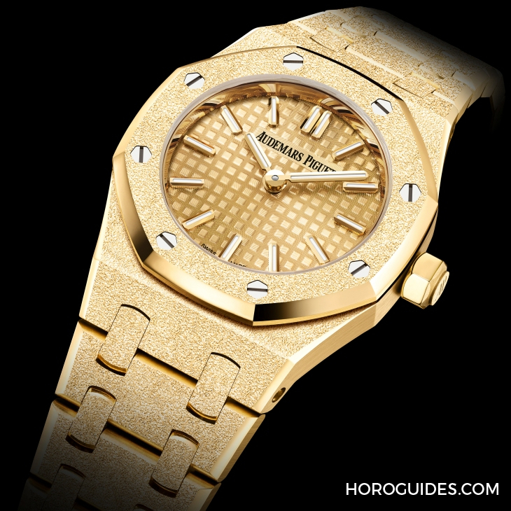 迷你Royal Oak闪耀回归|AUDEMARS PIGUET Royal Oak Mini霜金石英腕表-复刻表