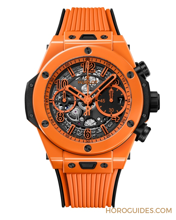 今夏最时尚的色彩! HUBLOT推出全新Big Bang Unico Orange Ceramic橙色陶瓷腕表-复刻表