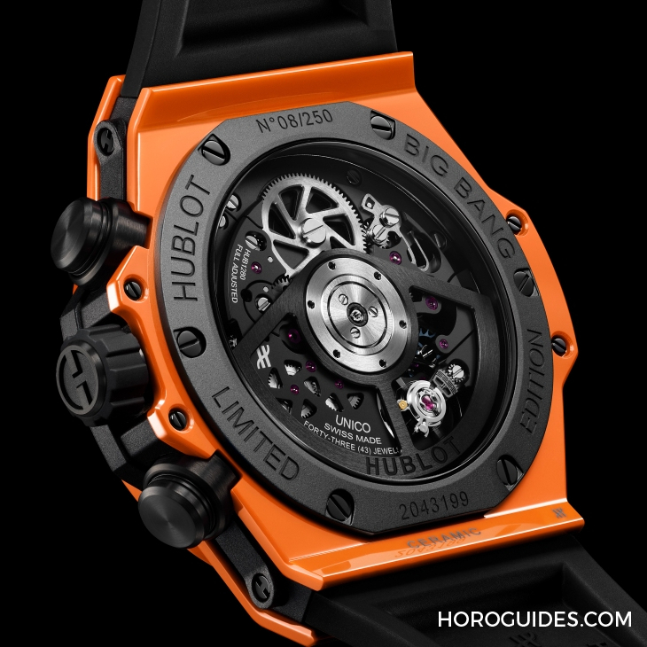 今夏最时尚的色彩! HUBLOT推出全新Big Bang Unico Orange Ceramic橙色陶瓷腕表-复刻表