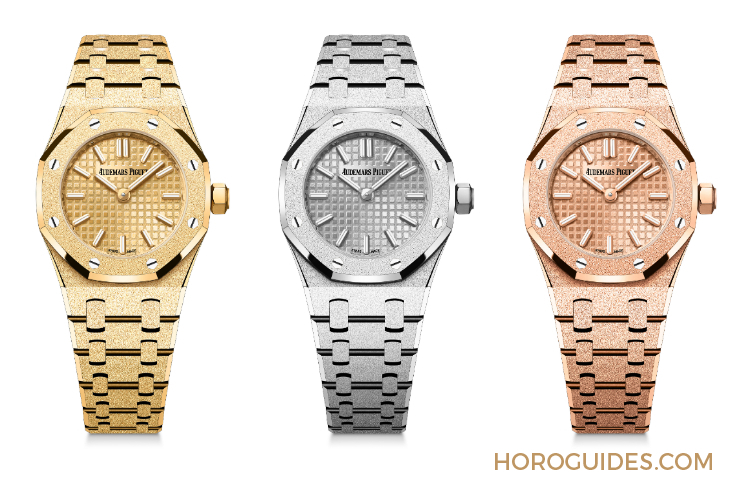 迷你Royal Oak闪耀回归|AUDEMARS PIGUET Royal Oak Mini霜金石英腕表-复刻表