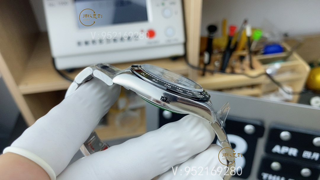 怎么快速分辨真假C厂Clean厂劳力士4130熊猫迪手表-复刻表