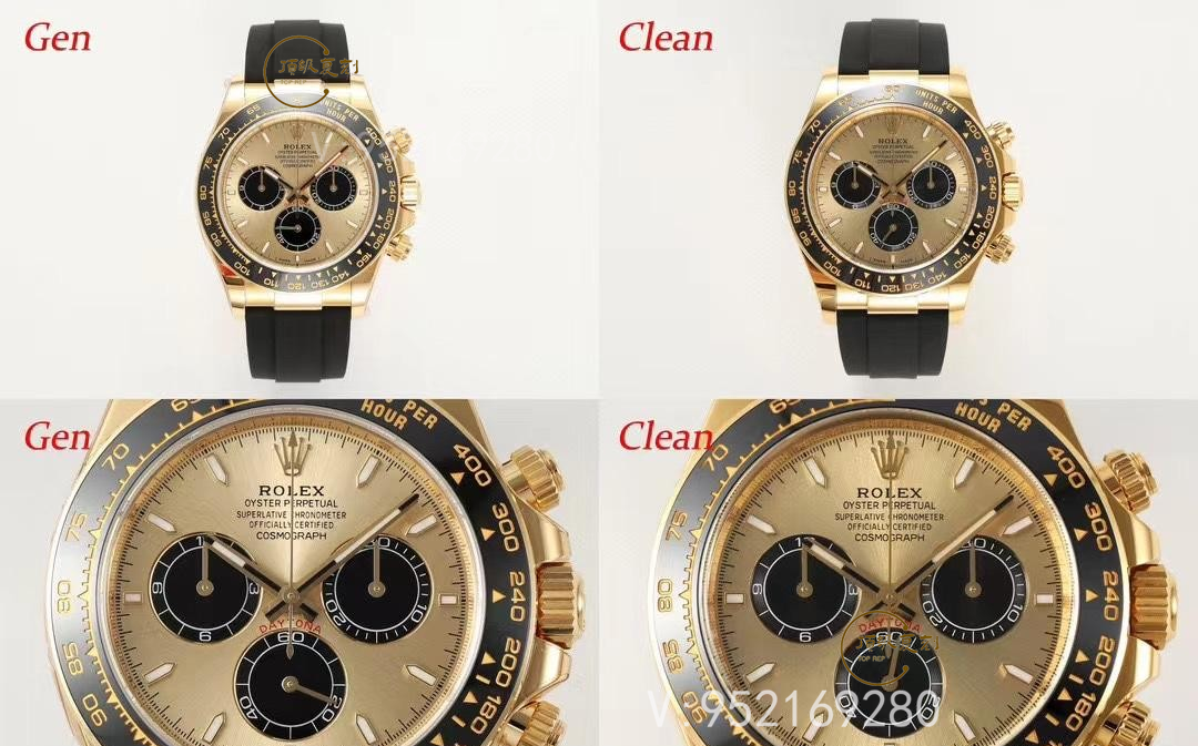 C厂Clean厂余文乐4131一体机真假对比,C厂劳力士余文乐对比正品评测-复刻表