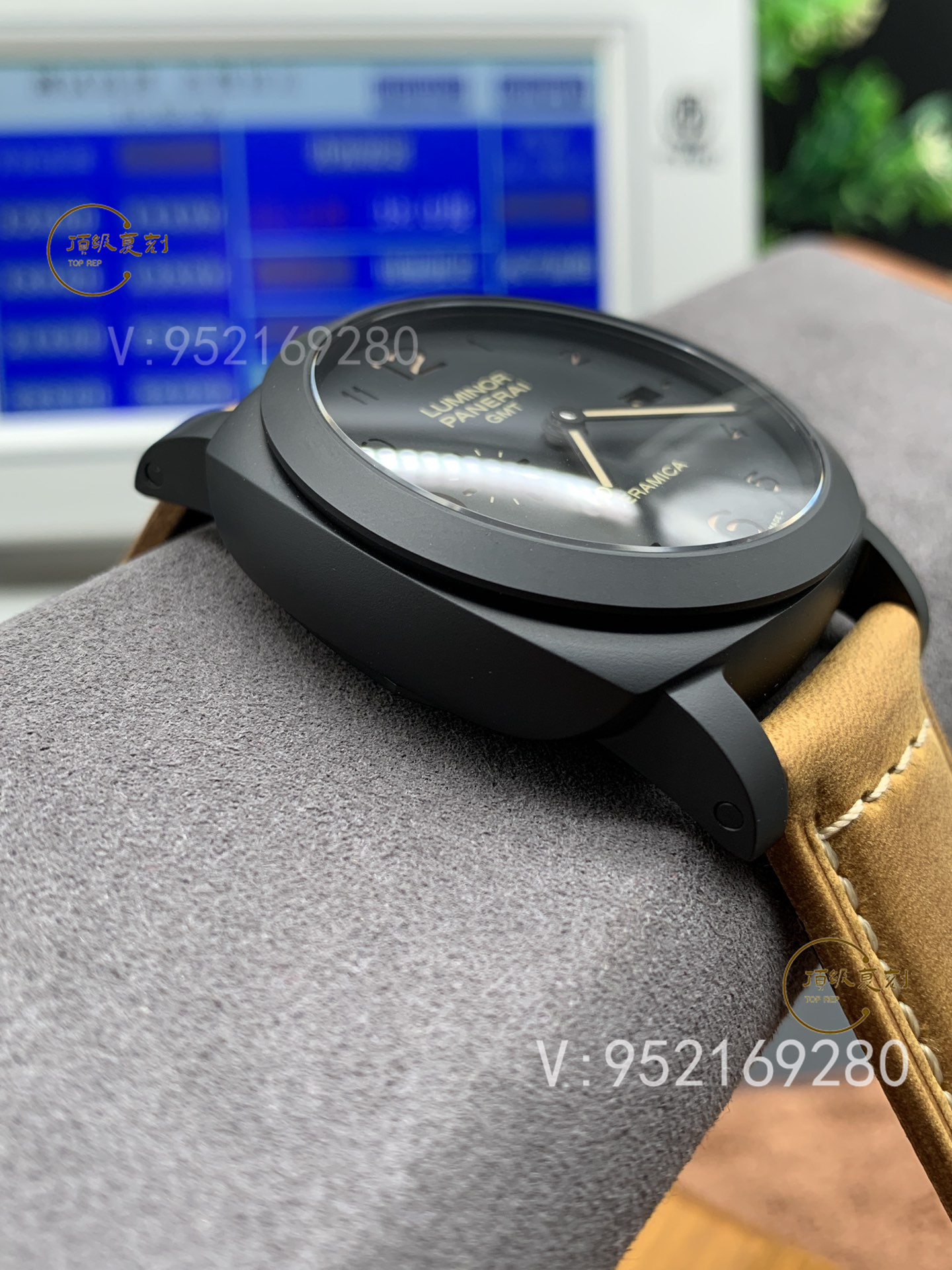 VS厂沛纳海pam441黑陶瓷手表V3升级版是最高版本吗-复刻表