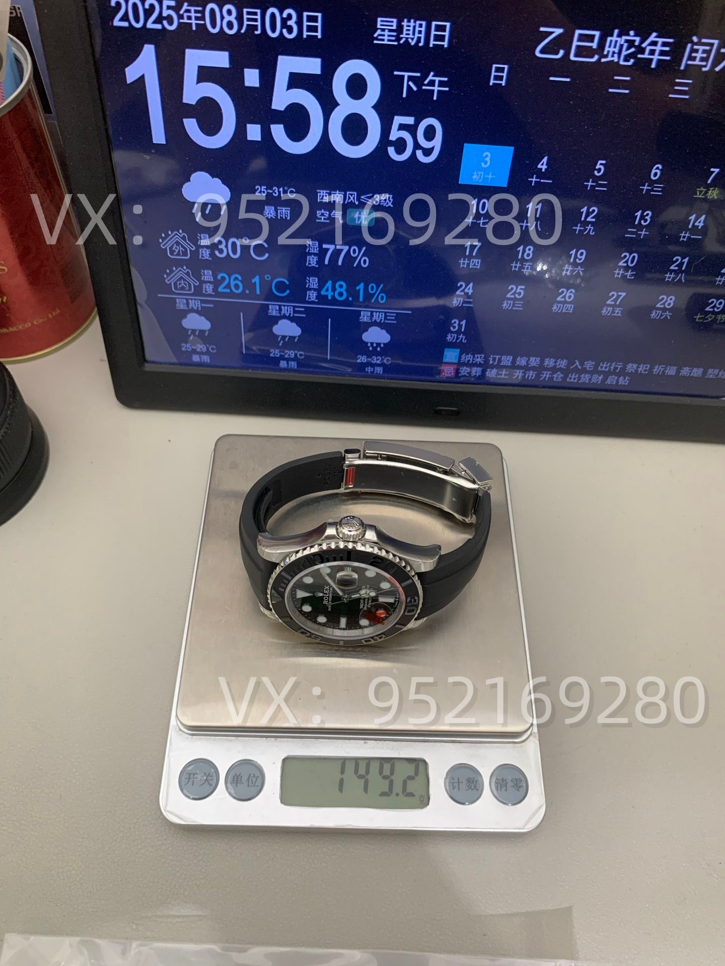 VS厂白金游艇V3版评测,VS厂劳力士白金游艇重量149G